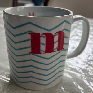 Monogrammed chevron mug